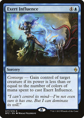 Exercer Influência / Exert Influence - Magic: The Gathering - MoxLand