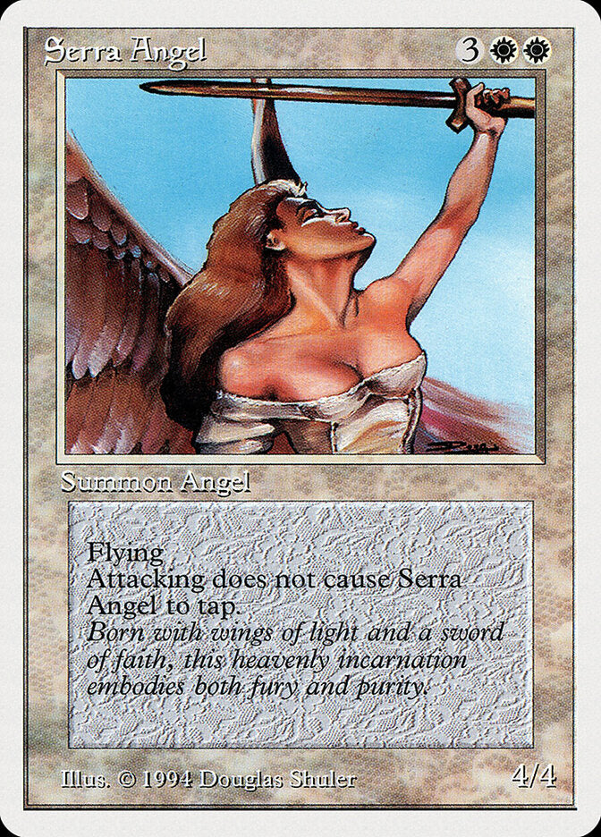 Anjo de Serra / Serra Angel - Magic: The Gathering - MoxLand