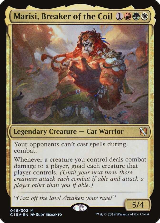Marisi, Destruidor da Espiral / Marisi, Breaker of the Coil - Magic: The Gathering - MoxLand