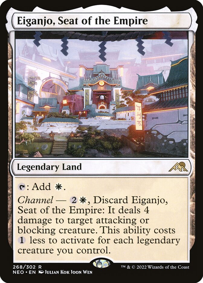 Eiganjo, Sede do Império / Eiganjo, Seat of the Empire - Magic: The Gathering - MoxLand