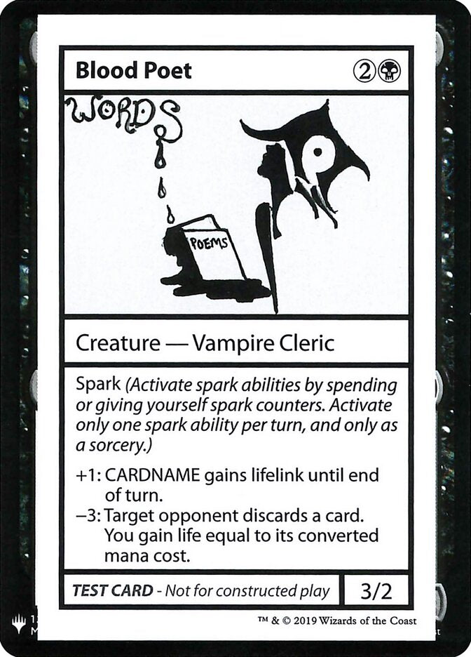 Blood Poet - Magic: The Gathering - MoxLand
