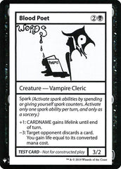Blood Poet - Magic: The Gathering - MoxLand