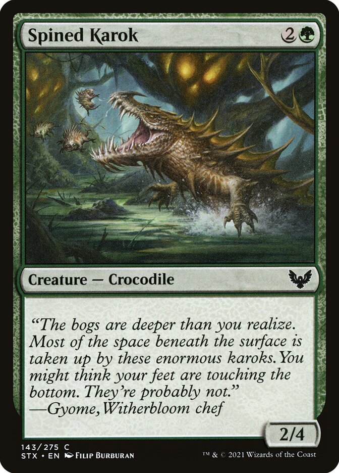 Karok Espinhoso / Spined Karok - Magic: The Gathering - MoxLand