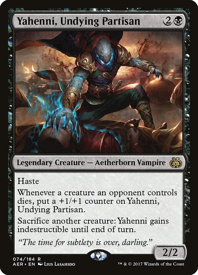 Yahenni, Guerrilheiro Imortal / Yahenni, Undying Partisan - Magic: The Gathering - MoxLand