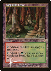 Floresta Karplusana / Karplusan Forest - Magic: The Gathering - MoxLand