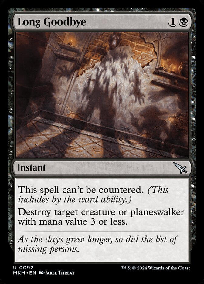 Longo Adeus / Long Goodbye - Magic: The Gathering - MoxLand