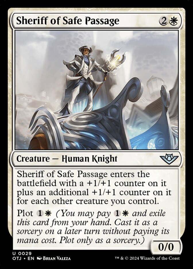 Xerife da Passagem Segura / Sheriff of Safe Passage - Magic: The Gathering - MoxLand