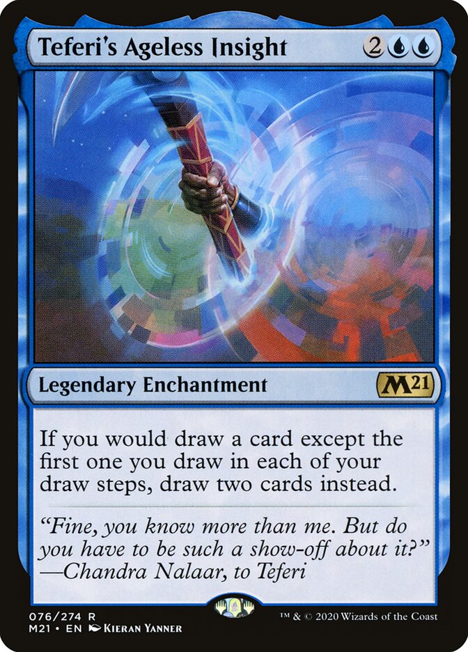 Percepção Atemporal de Teferi / Teferi's Ageless Insight - Magic: The Gathering - MoxLand