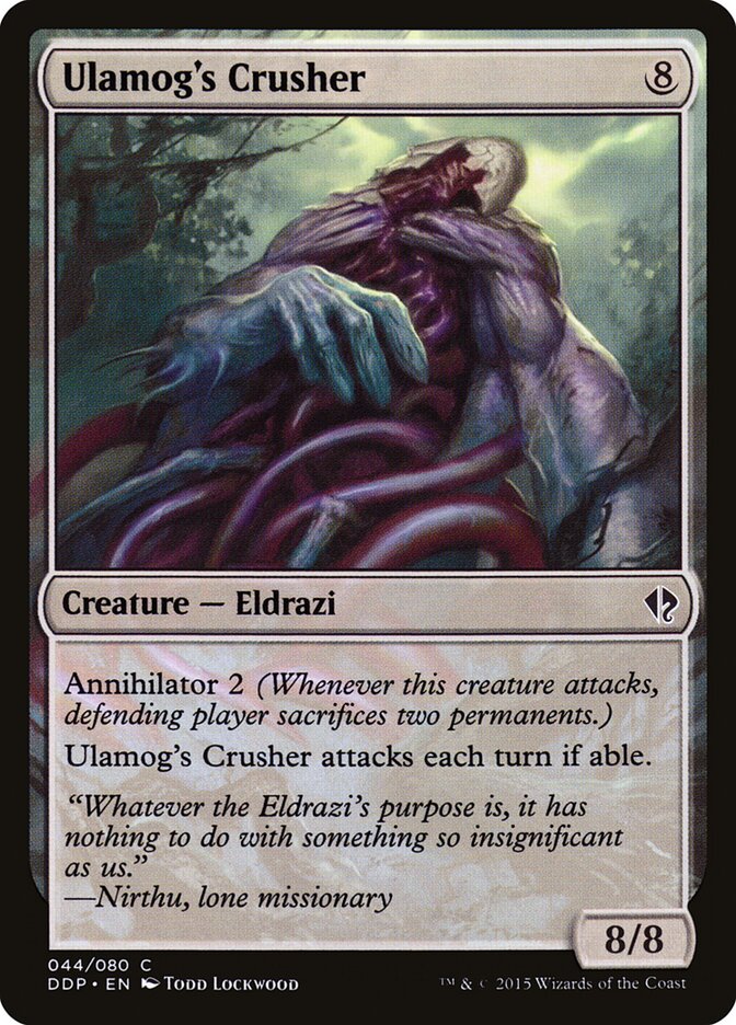 Triturador de Ulamog / Ulamog's Crusher - Magic: The Gathering - MoxLand