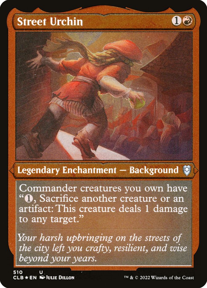 Criança de Rua / Street Urchin - Magic: The Gathering - MoxLand