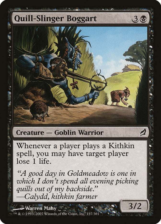 Papão Atira-Espinho / Quill-Slinger Boggart - Magic: The Gathering - MoxLand