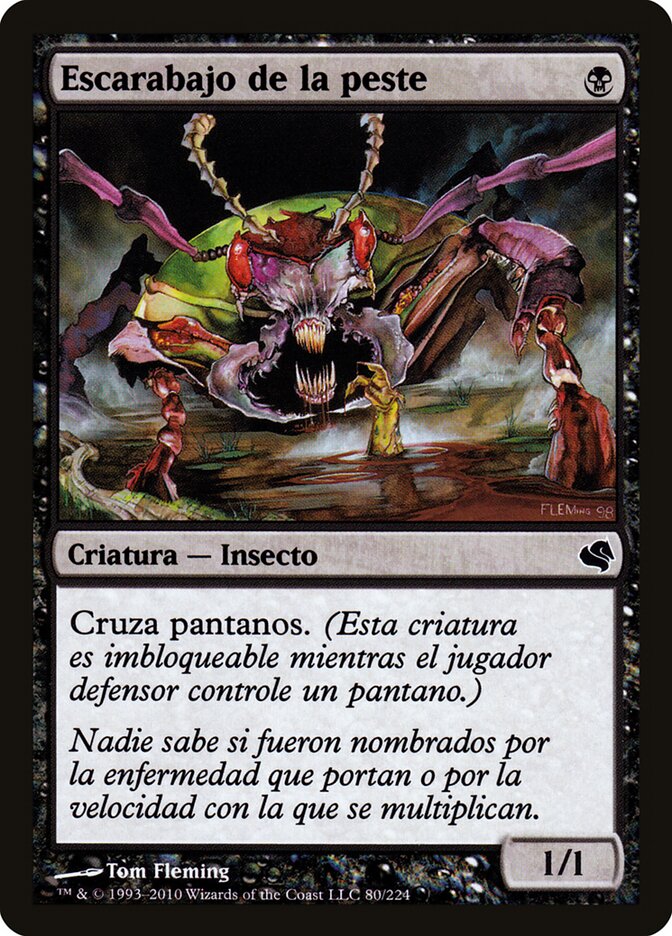 Besouro Pestilento / Plague Beetle - Magic: The Gathering - MoxLand