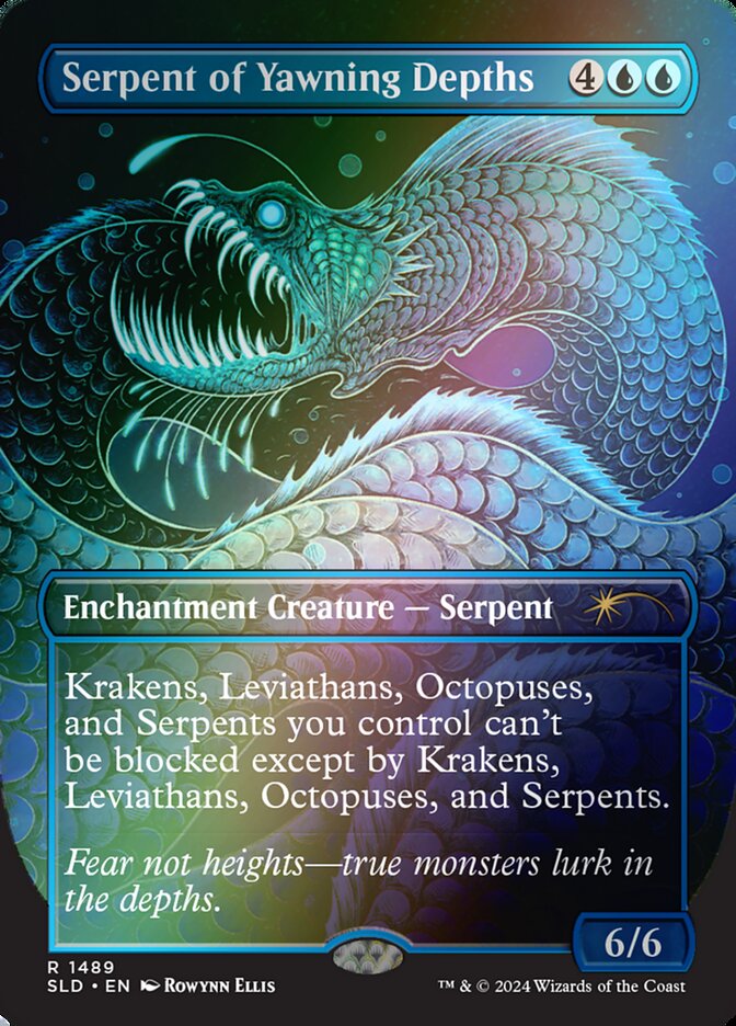 Serpente das Profundezas Abissais / Serpent of Yawning Depths - Magic: The Gathering - MoxLand