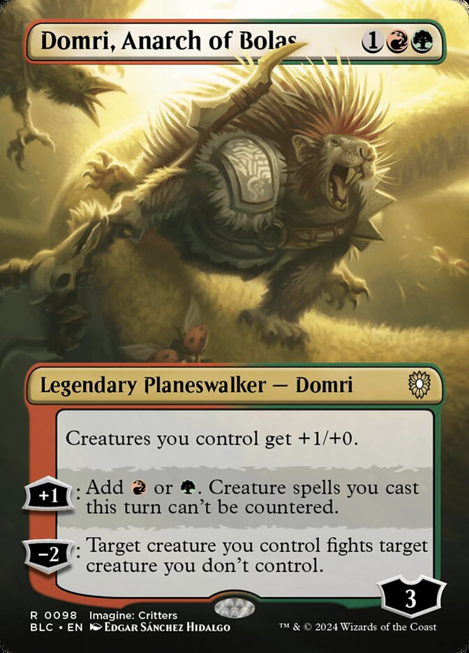 Domri, Anarquista de Nicol Bolas / Domri, Anarch of Bolas - Magic: The Gathering - MoxLand