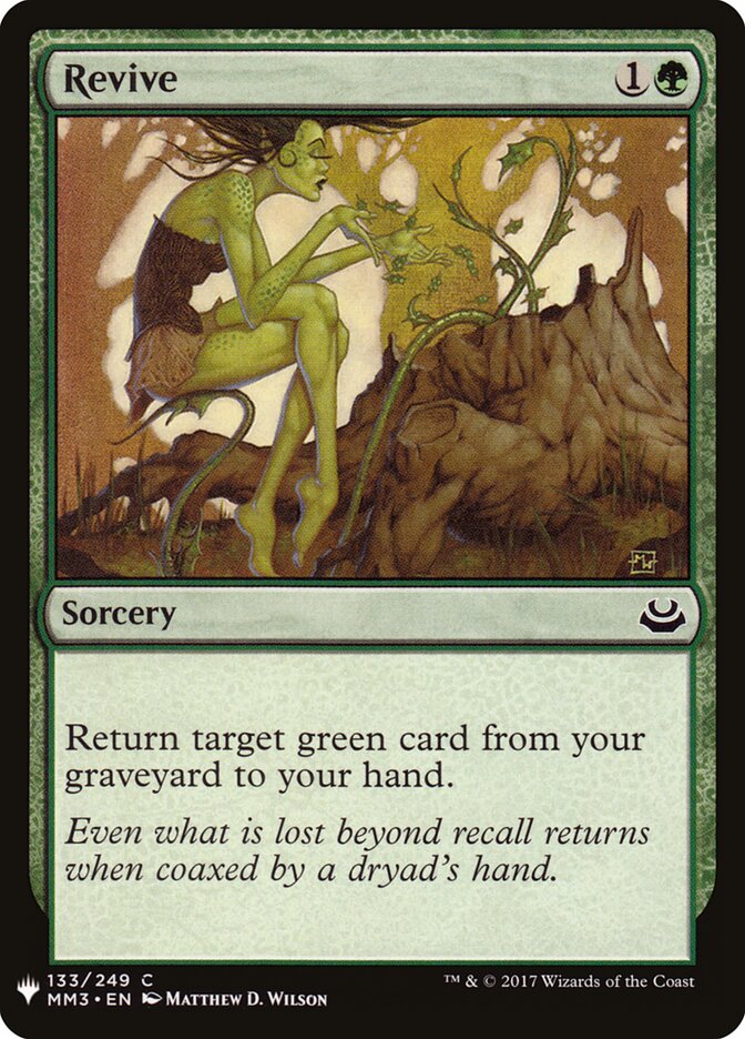 Reviver / Revive - Magic: The Gathering - MoxLand