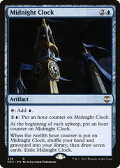 Relógio da Meia-noite / Midnight Clock - Magic: The Gathering - MoxLand