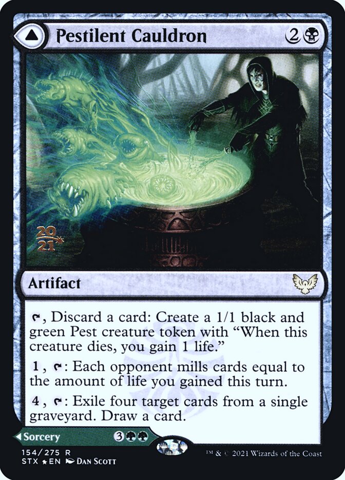 Caldeirão Pestilento / Pestilent Cauldron - Magic: The Gathering - MoxLand