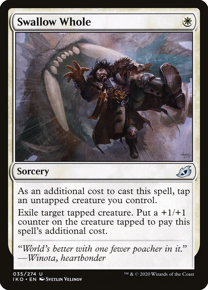 Engolir Inteiro / Swallow Whole - Magic: The Gathering - MoxLand