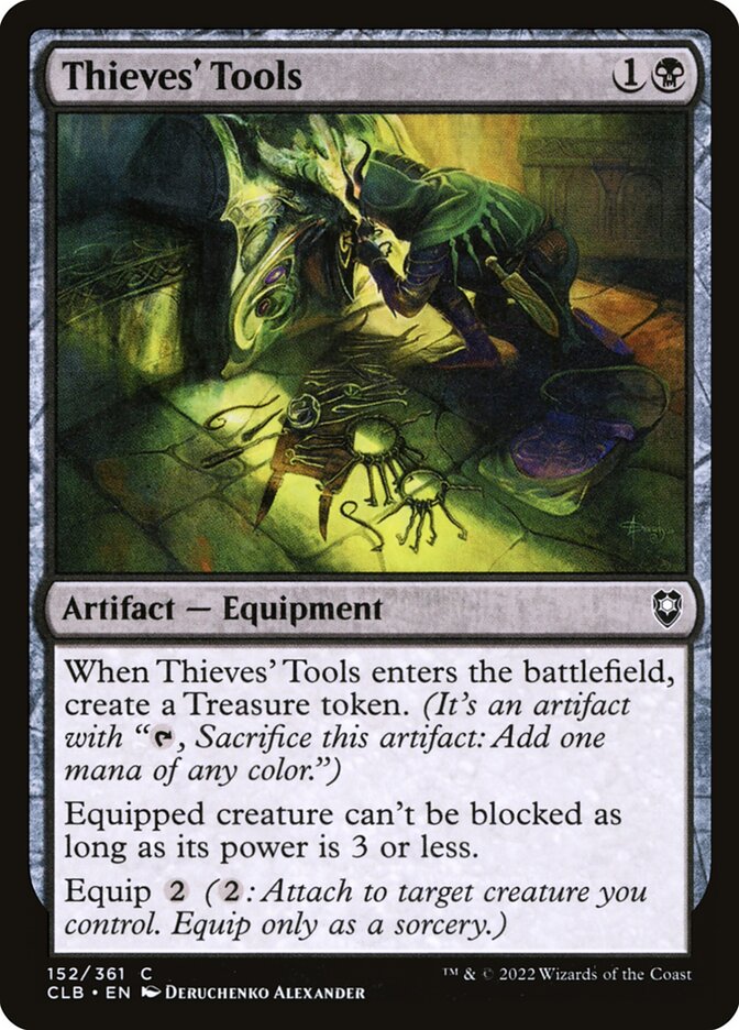 Ferramentas de Ladrão / Thieves' Tools - Magic: The Gathering - MoxLand