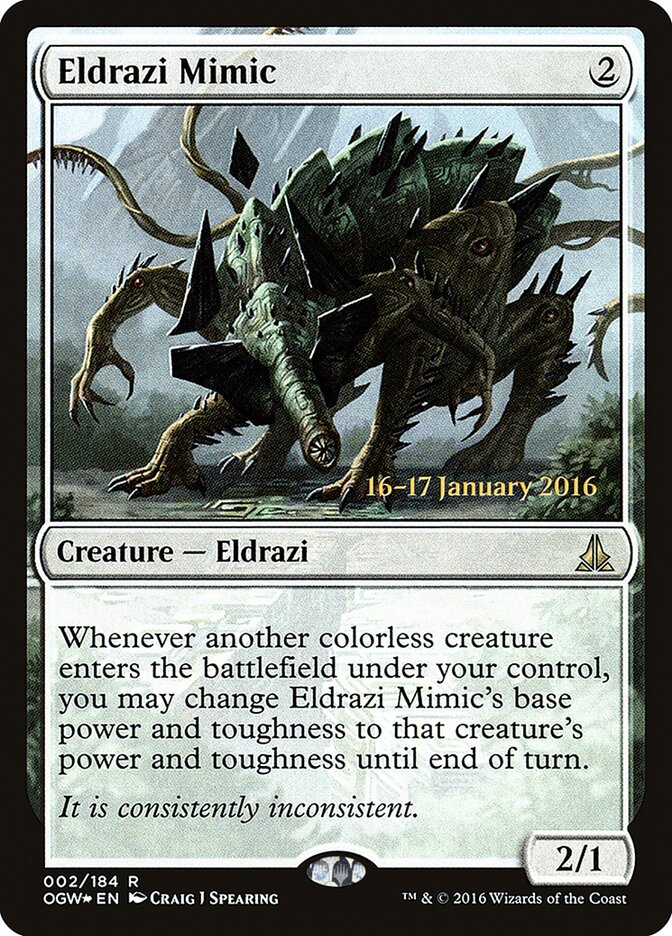 Mímico Eldrazi / Eldrazi Mimic - Magic: The Gathering - MoxLand