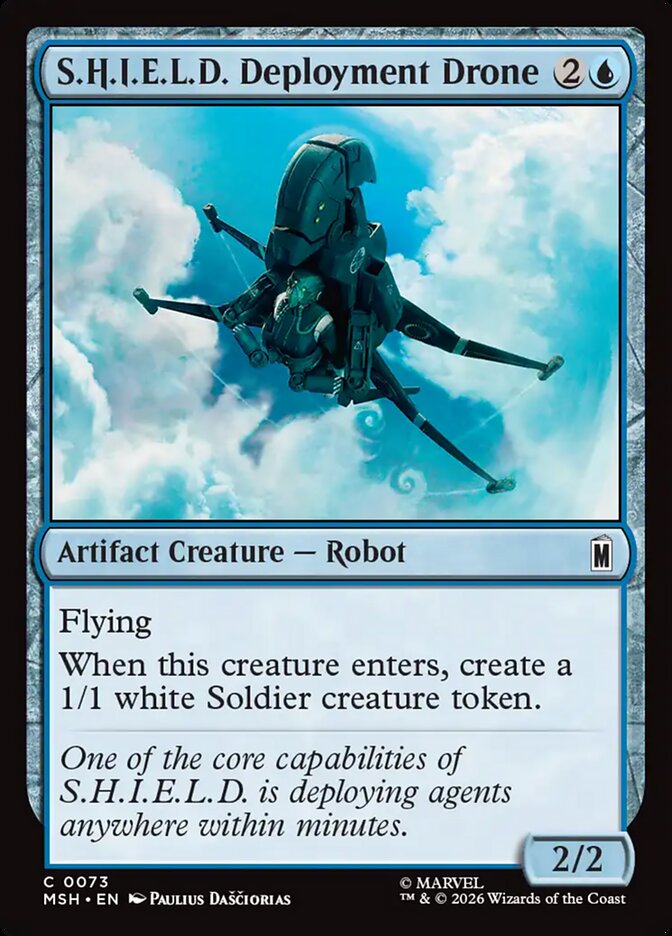 S.H.I.E.L.D. Deployment Drone - Magic: The Gathering - MoxLand