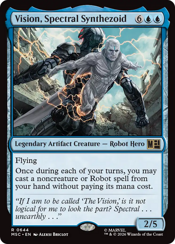Vision, Spectral Synthezoid - Magic: The Gathering - MoxLand