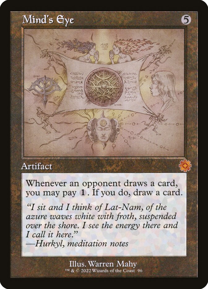 Olho da Mente / Mind's Eye - Magic: The Gathering - MoxLand