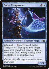 Invasores Saiba / Saiba Trespassers - Magic: The Gathering - MoxLand