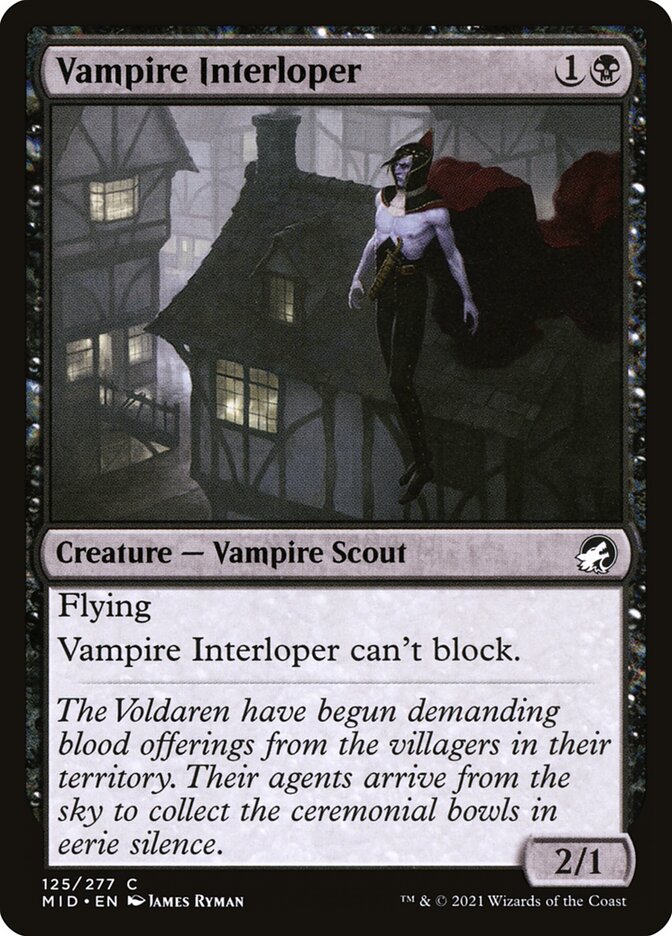 Vampiro Intruso / Vampire Interloper - Magic: The Gathering - MoxLand