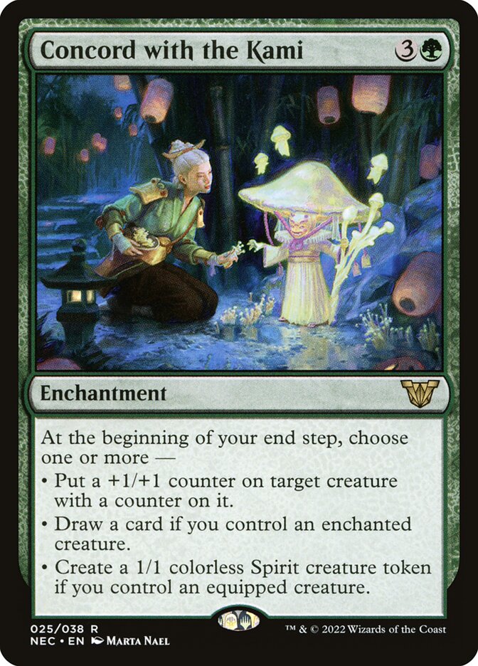 Concórdia com os Kami / Concord with the Kami - Magic: The Gathering - MoxLand