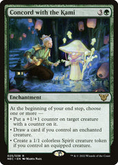 Concórdia com os Kami / Concord with the Kami - Magic: The Gathering - MoxLand