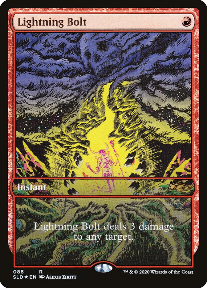 Raio / Lightning Bolt - Magic: The Gathering - MoxLand