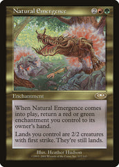 Emergência Natural / Natural Emergence - Magic: The Gathering - MoxLand