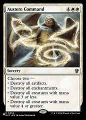 Comando Austero / Austere Command - Magic: The Gathering - MoxLand