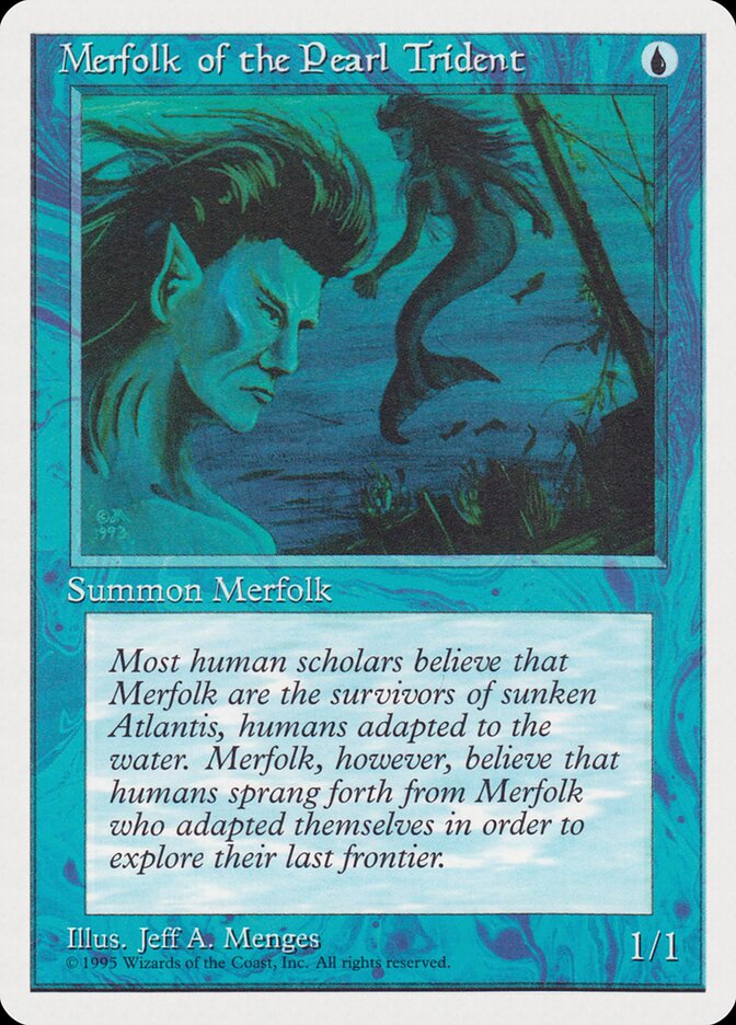 Tritões do Tridente Perolado / Merfolk of the Pearl Trident - Magic: The Gathering - MoxLand
