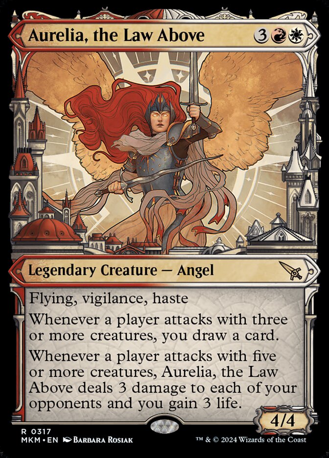 Aurélia, A Lei das Alturas / Aurelia, the Law Above - Magic: The Gathering - MoxLand