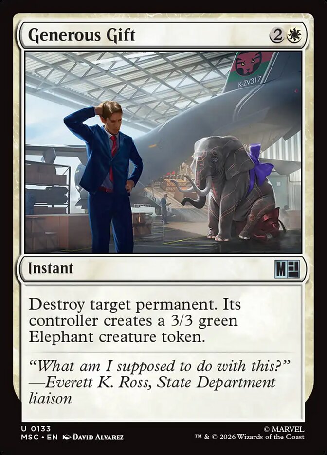 Presente Generoso / Generous Gift - Magic: The Gathering - MoxLand