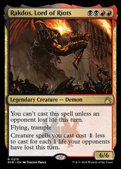 Rakdos, Senhor dos Tumultos / Rakdos, Lord of Riots - Magic: The Gathering - MoxLand