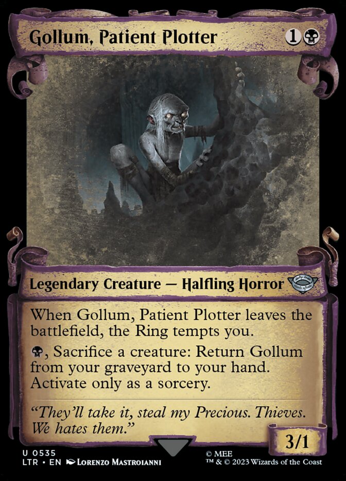 Gollum, Conspirador Paciente / Gollum, Patient Plotter - Magic: The Gathering - MoxLand