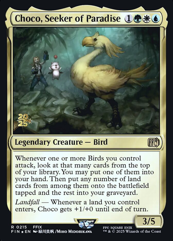 Choco, Seeker of Paradise - Magic: The Gathering - MoxLand