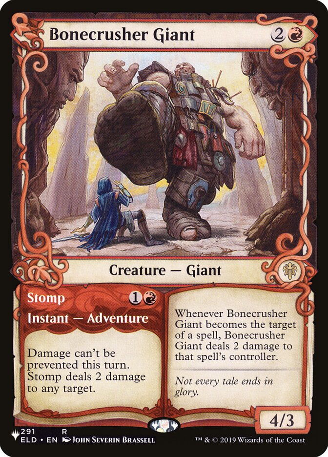 Bonecrusher Giant / Stomp - Magic: The Gathering - MoxLand