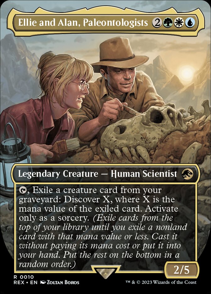Ellie e Alan, Paleontólogos / Ellie and Alan, Paleontologists - Magic: The Gathering - MoxLand