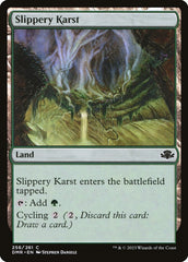 Carste Escorregadio / Slippery Karst - Magic: The Gathering - MoxLand