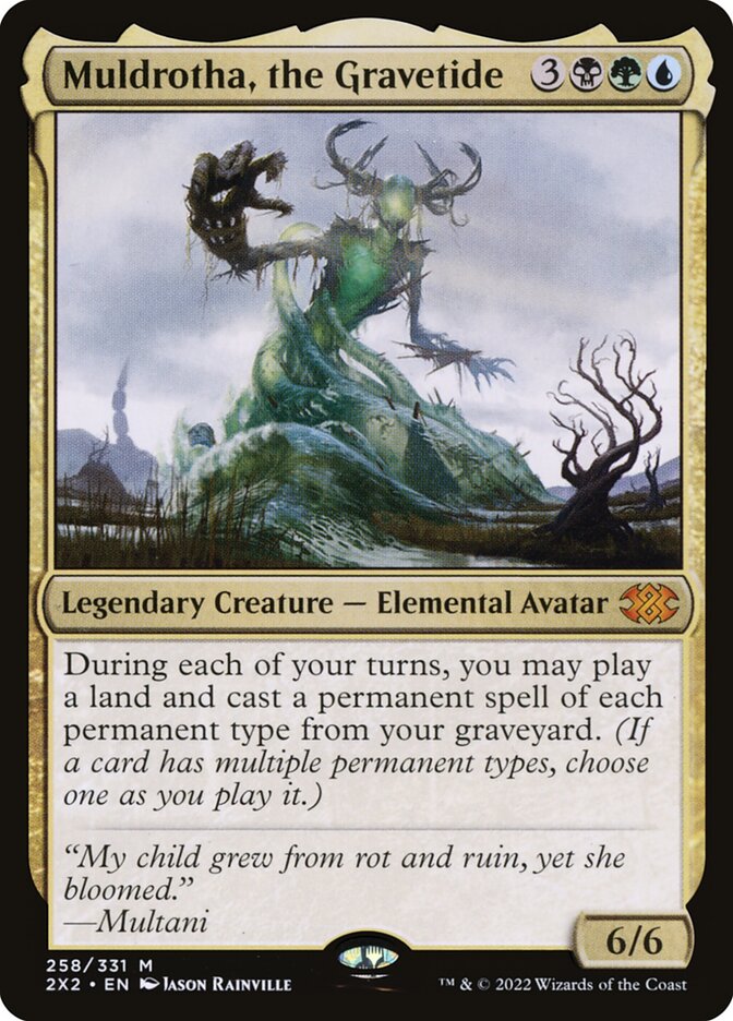 Muldrotha, a Maré Tumular / Muldrotha, the Gravetide - Magic: The Gathering - MoxLand