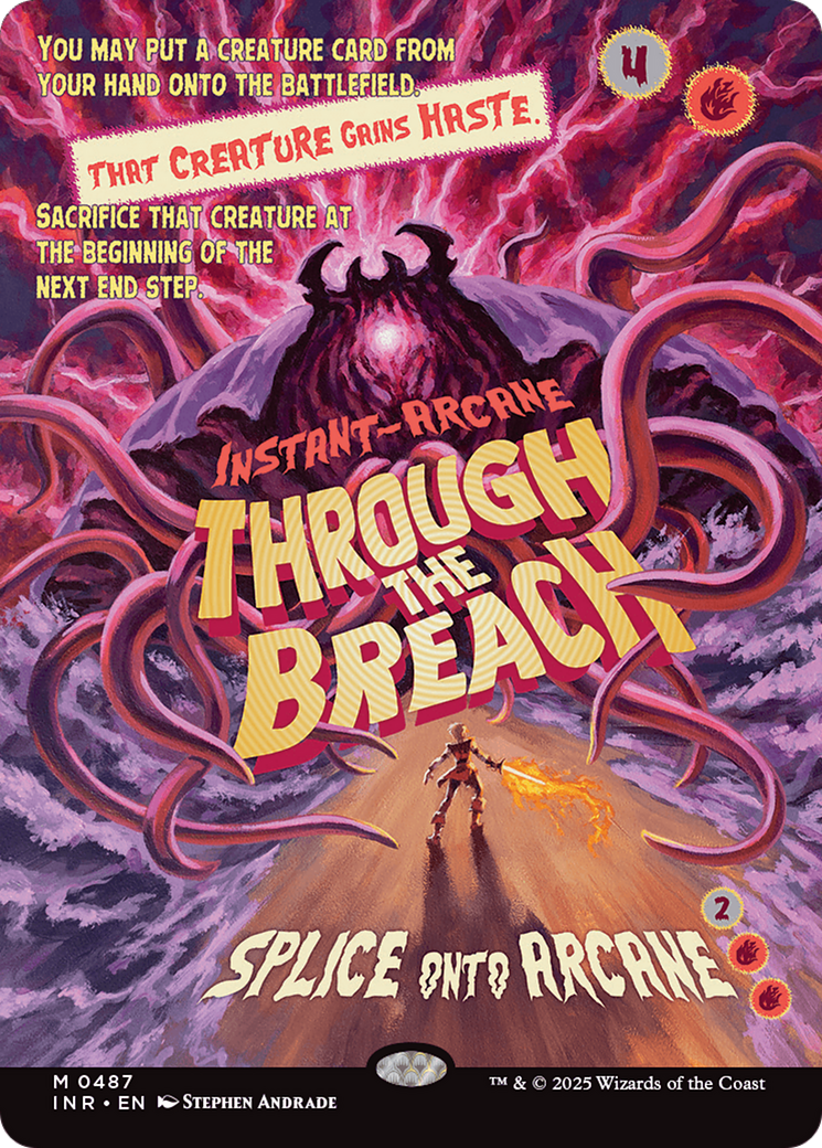 Através da Brecha / Through the Breach - Magic: The Gathering - MoxLand