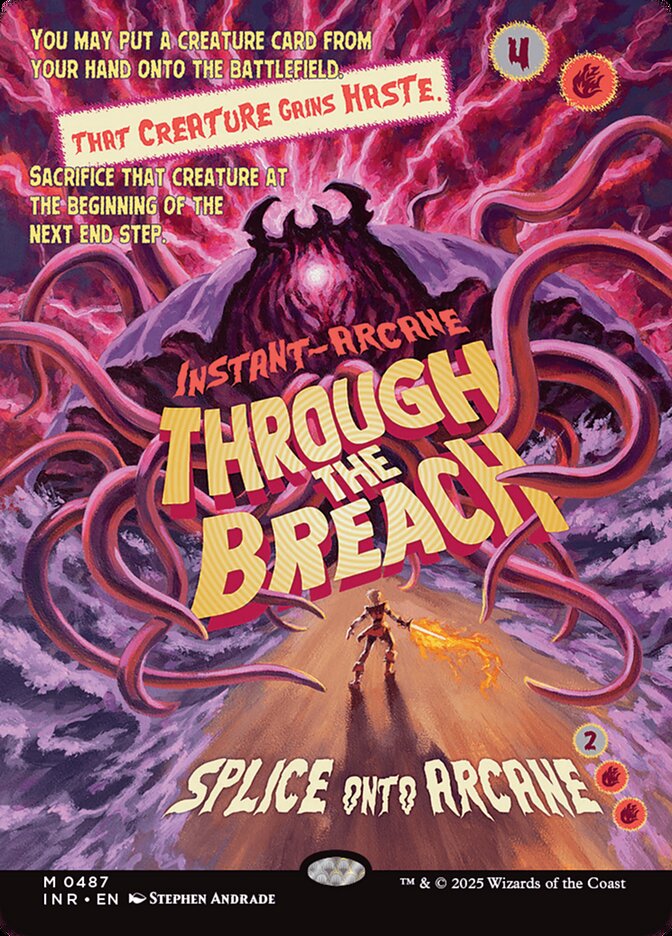 Através da Brecha / Through the Breach - Magic: The Gathering - MoxLand