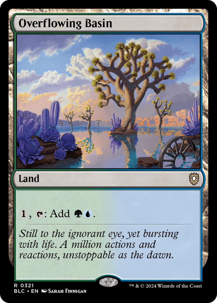 Overflowing Basin / Overflowing Basin - Magic: The Gathering - MoxLand