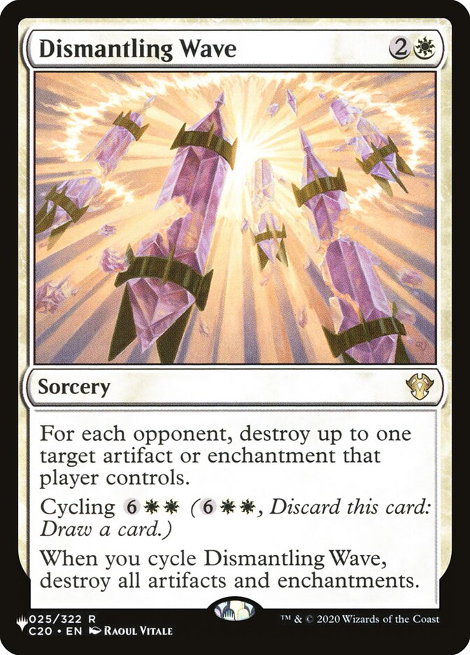 Onda Desmanteladora / Dismantling Wave - Magic: The Gathering - MoxLand