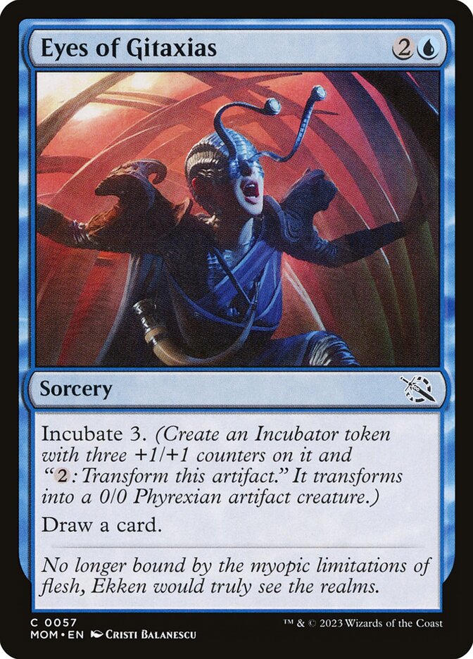 Olhos de Gitaxias / Eyes of Gitaxias - Magic: The Gathering - MoxLand
