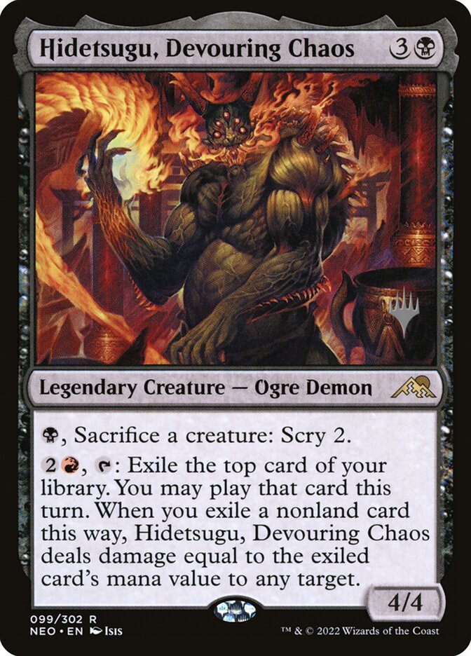 Hidetsugu, Caos Devorador / Hidetsugu, Devouring Chaos - Magic: The Gathering - MoxLand